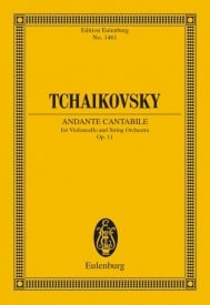 Tchaikovsky: Andante cantabile Opus 11 (Study Score) published by Eulenburg
